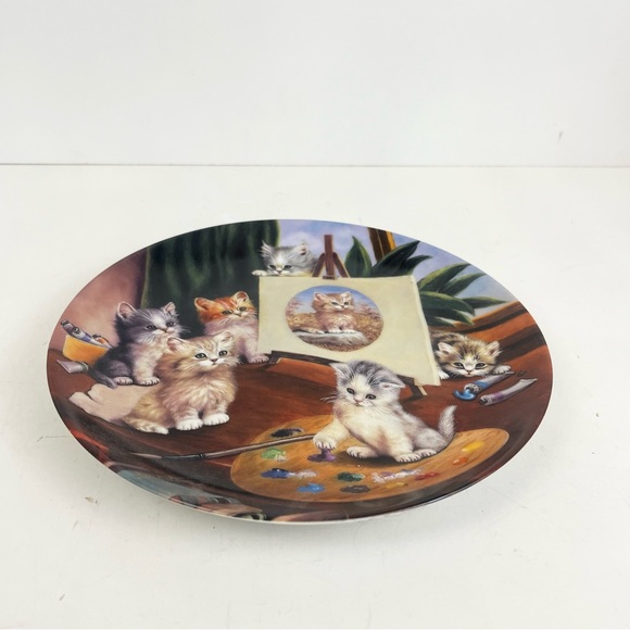 Vintage “Sitting Pretty” Litter Rascals Collectors Plate - Picture 3 of 6